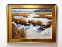 Load image into Gallery viewer, “Snowfall on the Pagan” framed
